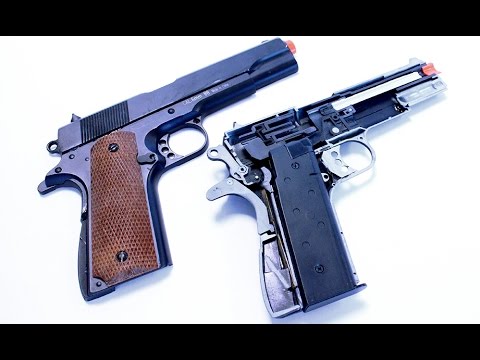 cut in half - 1911 Airsoft pistol