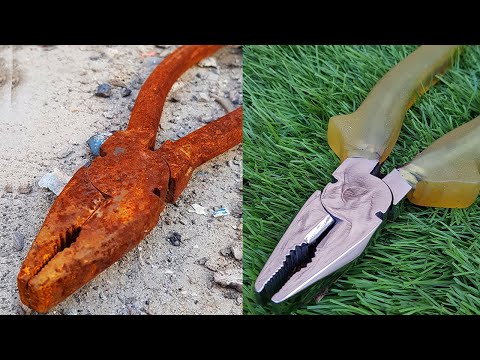 Rusted and Fully Jammed Plier Restoration