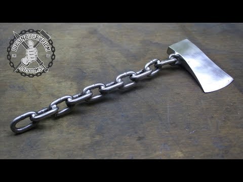 Chain Throwing Axe