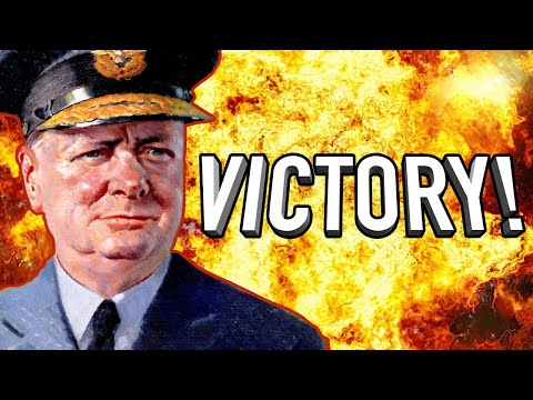 Winston Churchill's Inspiring Words Speech Excerpt Compilation