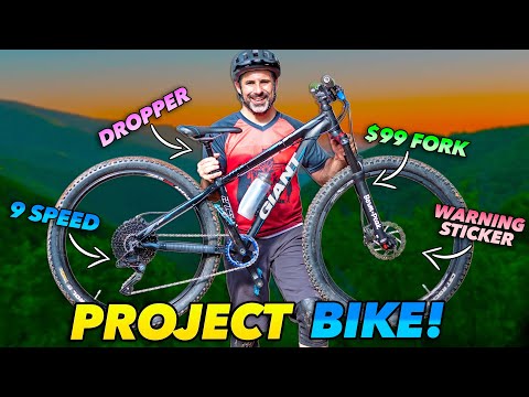 Old Budget Hardtail Gets Fixed Up and Sent Hard!