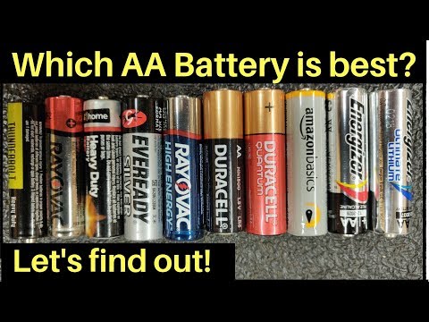 Which AA Battery is Best? Can Amazon Basics beat Energizer? Let's find out!