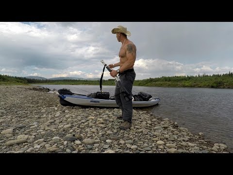 Yukon river in Alaska. 3 week solo camping trip