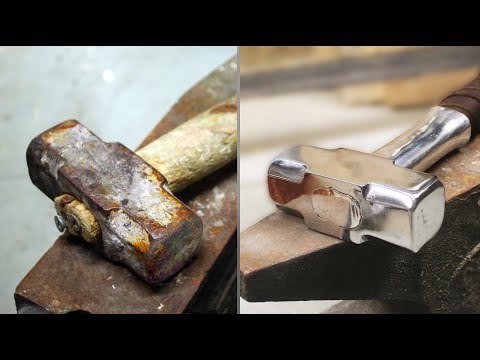 Turning old rusty hammer into Mjolnir