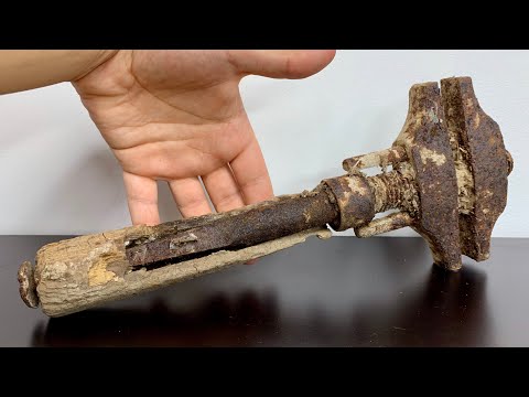 Antique and Rusty Wrench Restoration