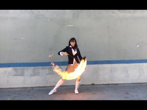 Kill Bill Fire Rope Dart Choreography